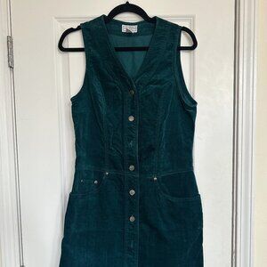 Arizona Jean Company Courderoy Jean Dress - Size 7 / Womens S/M